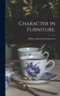 Character in Furniture. - Book