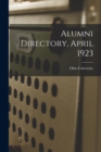 Alumni Directory, April 1923 - Book