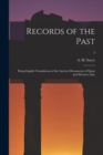 Records of the Past : Being English Translations of the Ancient Monuments of Egypt and Western Asia.; 5 - Book