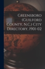 Greensboro (Guilford County, N.C.) City Directory, 1901-02 - Book