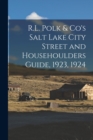 R.L. Polk & Co's Salt Lake City Street and Househoulders Guide, 1923, 1924 - Book