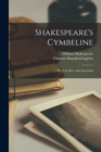 Shakespeare's Cymbeline : the Text Rev. and Annotated - Book