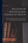 Bulletin of Rhode Island School of Design - Book