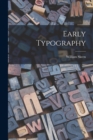 Early Typography - Book