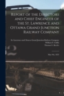 Report of the Directors and Chief Engineer of the St. Lawrence and Ottawa Grand Junction Railway Company [microform] : May 9th, 1853 - Book