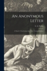 An Anonymous Letter [microform] : a Novel = Una Lettera Anonima: Versione Italiana - Book