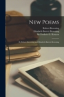 New Poems : by Robert Browning and Elizabeth Barrett Browning - Book