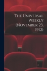 The Universal Weekly (November 23, 1912) - Book