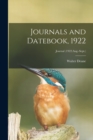 Journals and Datebook, 1922; Journal (1922 : Aug.-Sept.) - Book
