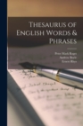 Thesaurus of English Words & Phrases - Book