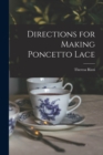 Directions for Making Poncetto Lace - Book