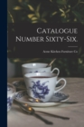 Catalogue Number Sixty-six. - Book