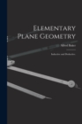 Elementary Plane Geometry : Inductive and Deductive. - Book