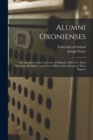 Alumni Oxonienses : the Members of the University of Oxford, 1500-1714: Their Parentage, Birthplace, and Year of Birth, With a Record of Their Degrees - Book