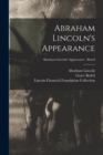 Abraham Lincoln's Appearance; Abraham Lincoln's Appearance - Beard - Book