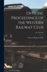 Official Proceedings of the Western Railway Club; v.20 (1907-08) - Book