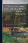 William and Mary College Quarterly Historical Magazine; 19 - Book