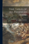 Time Tables of All Passenger Trains - Book