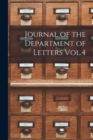 Journal of the Department of Letters Vol.4 - Book
