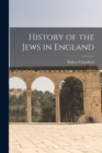 History of the Jews in England - Book