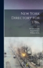 New York Directory for 1786, - Book