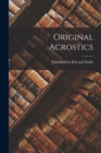 Original Acrostics - Book