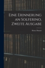 Eine Erinnerung an Solferino, Zweite Ausgabe - Book
