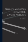 Grundlagen der Geometrie, zweite Auflage - Book