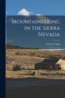 Mountaineering in the Sierra Nevada - Book