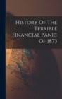 History Of The Terrible Financial Panic Of 1873 - Book