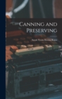 Canning and Preserving - Book