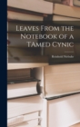 Leaves From the Notebook of a TAmed Cynic - Book