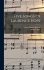 Five Songs Of Laurence Hope - Book