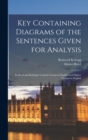 Key Containing Diagrams of the Sentences Given for Analysis : In Reed and Kellogg's Graded Lessons in English and Higher Lessons in English - Book
