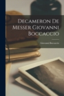 Decameron de Messer Giovanni Boccaccio - Book