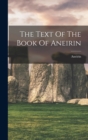 The Text Of The Book Of Aneirin - Book
