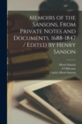 Memoirs of the Sansons, From Private Notes and Documents, 1688-1847 / Edited by Henry Sanson - Book