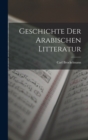 Geschichte der arabischen Litteratur - Book