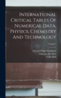 International Critical Tables Of Numerical Data, Physics, Chemistry And Technology; Volume 7 - Book