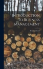 Introduction To Business Management - Book