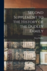 Second Supplement to the History of the Dudley Family - Book