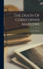 The Death Of Christopher Marlowe - Book