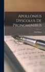 Apollonius Dyscolus de Pronominibus - Book