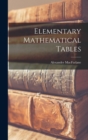 Elementary Mathematical Tables - Book
