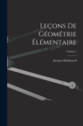 Lecons De Geometrie Elementaire; Volume 1 - Book