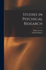 Studies in Psychical Research - Book