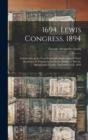 1694. Lewis Congress. 1894 : Celebration of the Two Hundredth Anniversary of Their Residence in Virginia by the Lewis Family, at Bel-Air, Spotsylvania County, September 4Th, 1894 - Book