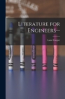 Literature for Engineers-- - Book