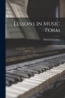 Lessons in Music Form - Book