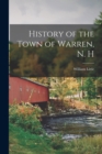 History of the Town of Warren, N. H - Book